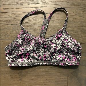 Ivivva by Lululemon girls crop top / sports bra sz 6 brand new